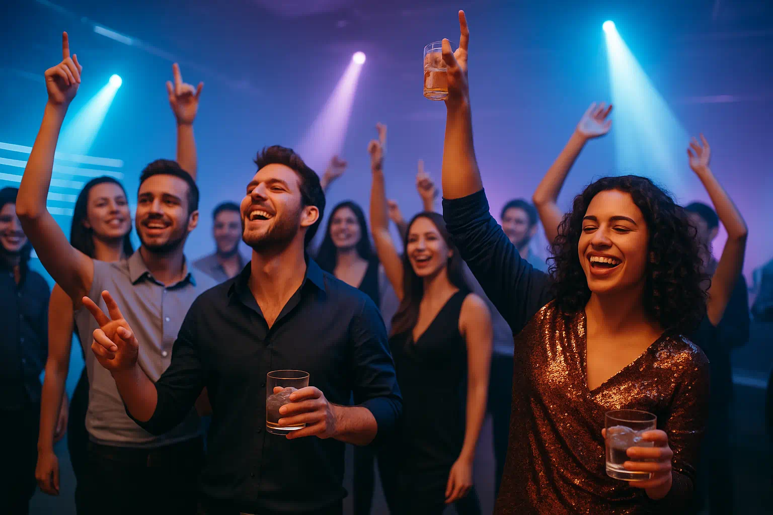 Publikum mieten für Club- oder Disko-Eröffnung: lachende Gäste, volle Tanzfläche und perfekte Stimmung – wir liefern Atmosphäre von Beginn an. Publikum mieten für Club- oder Disko-Eröffnung: lachende Gäste, volle Tanzfläche und perfekte Stimmung – wir liefern Atmosphäre von Beginn an.