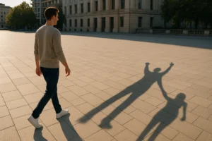 Alibi Agentur für ein heimliches Doppelleben das niemand sehen kann.